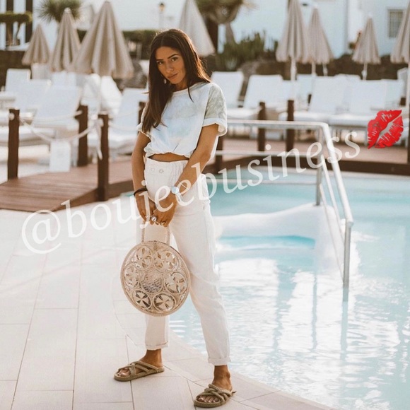 Zara Handbags - ZARA Natural Round Shopper Bag